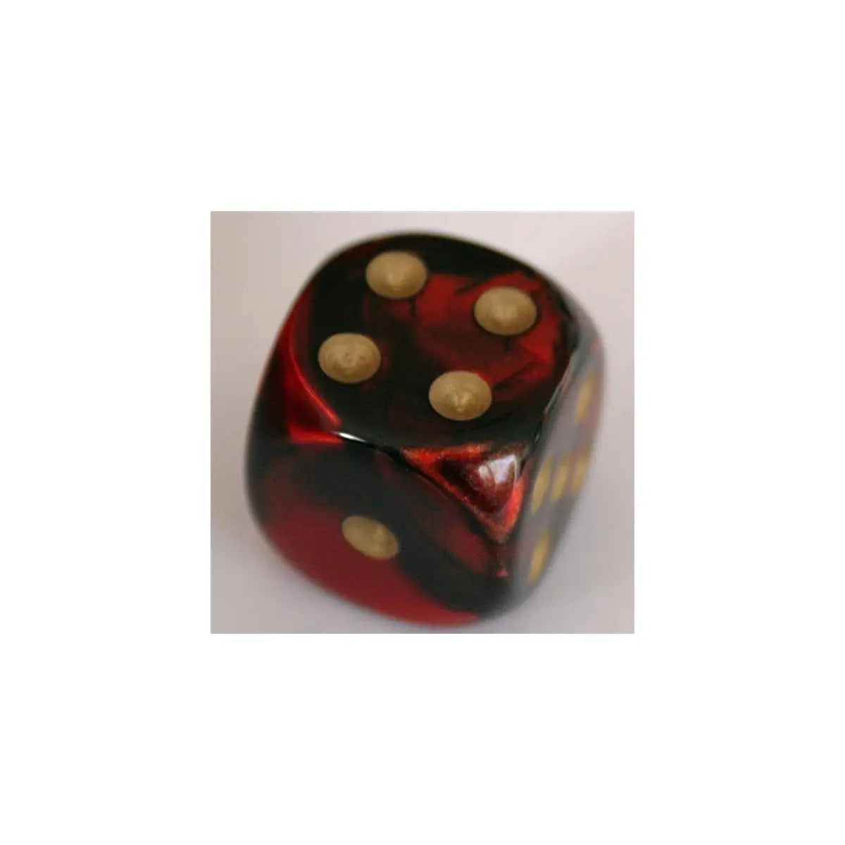 Chessex Gemini Black-Red W6 20mm
