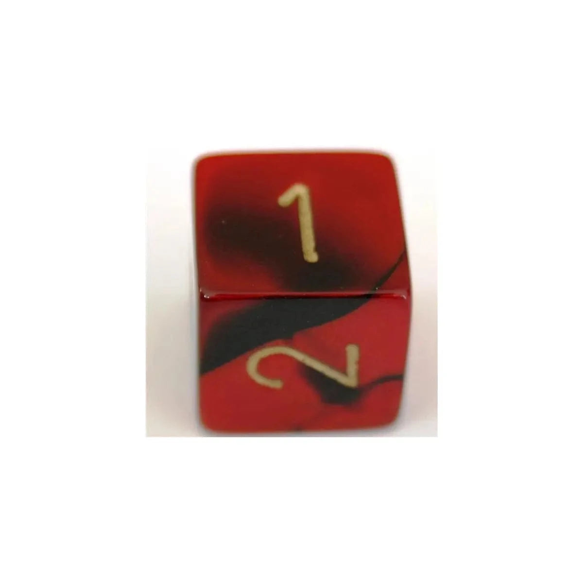 Chessex Chessex Gemini Black-Red W6