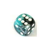 Chessex Gemini Black-Shell W6 20mm