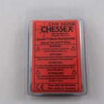 Chessex Chessex Gemini black-starlight 10 x W10 Set