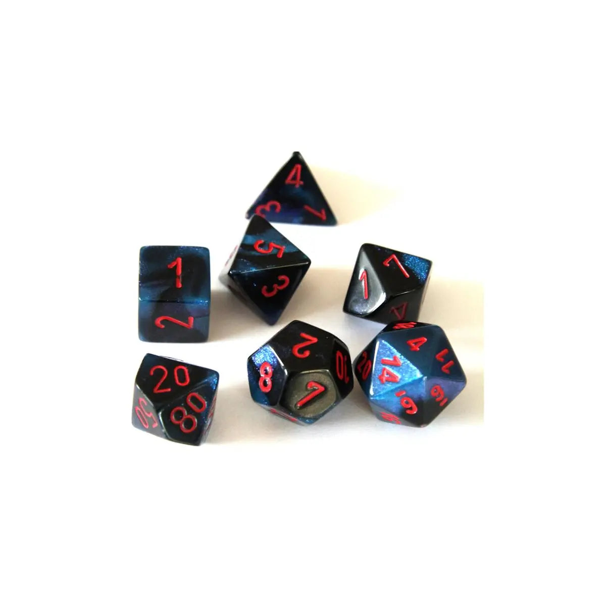 Chessex Gemini Black-Starlight Set