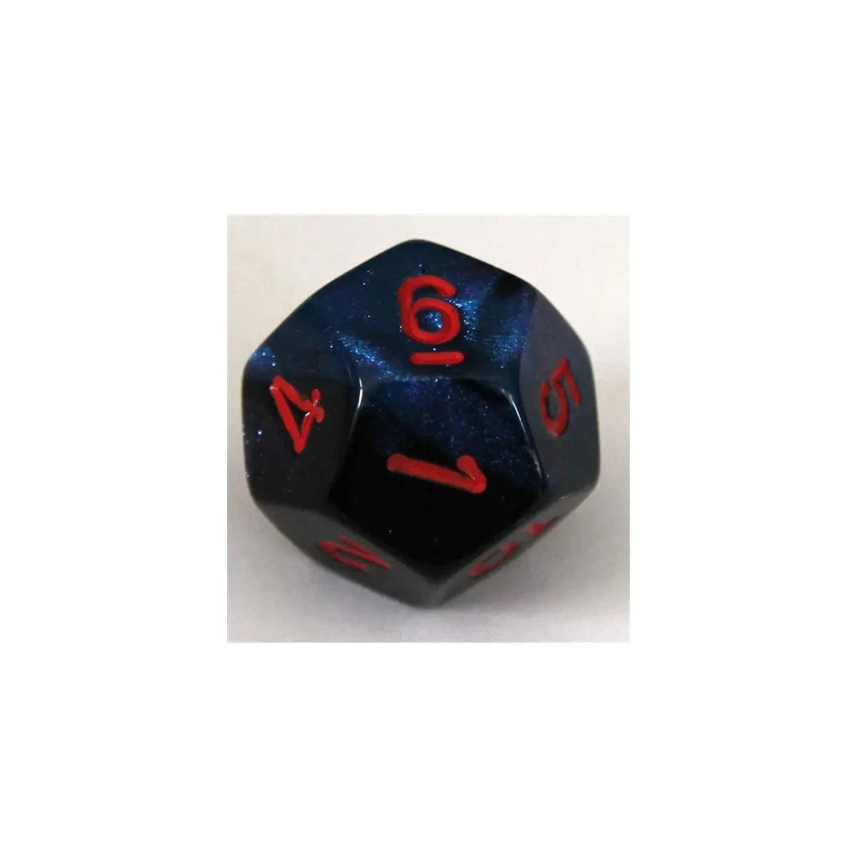 Chessex Chessex Gemini Black-Starlight W12