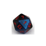 Chessex Gemini Black-Starlight W20
