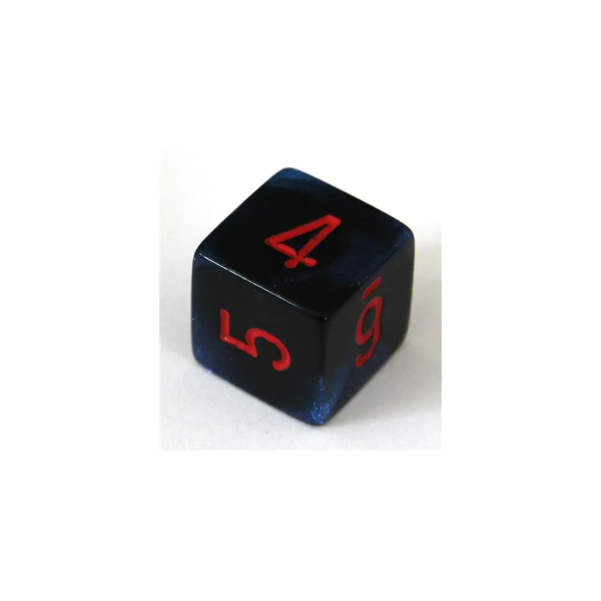 Chessex Gemini Black-Starlight W6