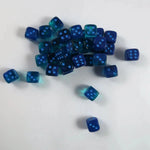 Chessex Chessex Gemini blue-blue 12mm Set
