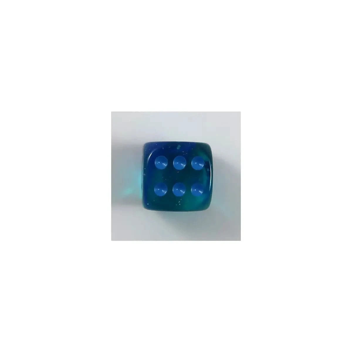 Chessex Chessex Gemini blue-blue W6 16mm