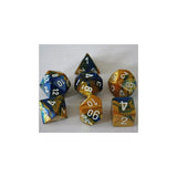 Chessex Gemini Blue-Gold Set