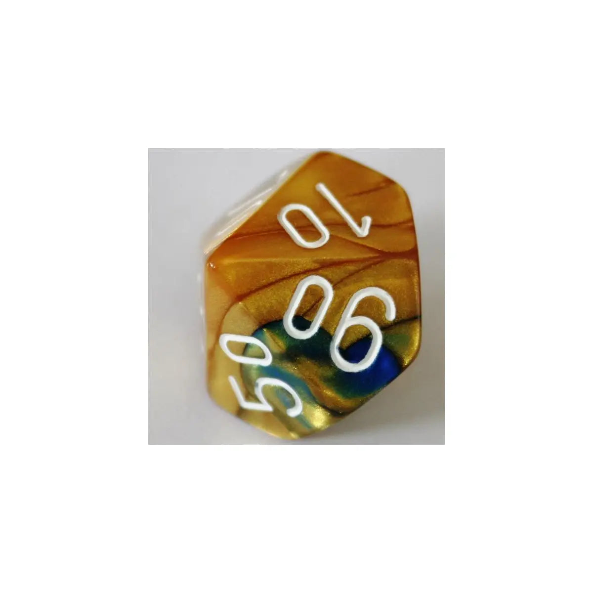 Chessex Gemini Blue-Gold W10-0