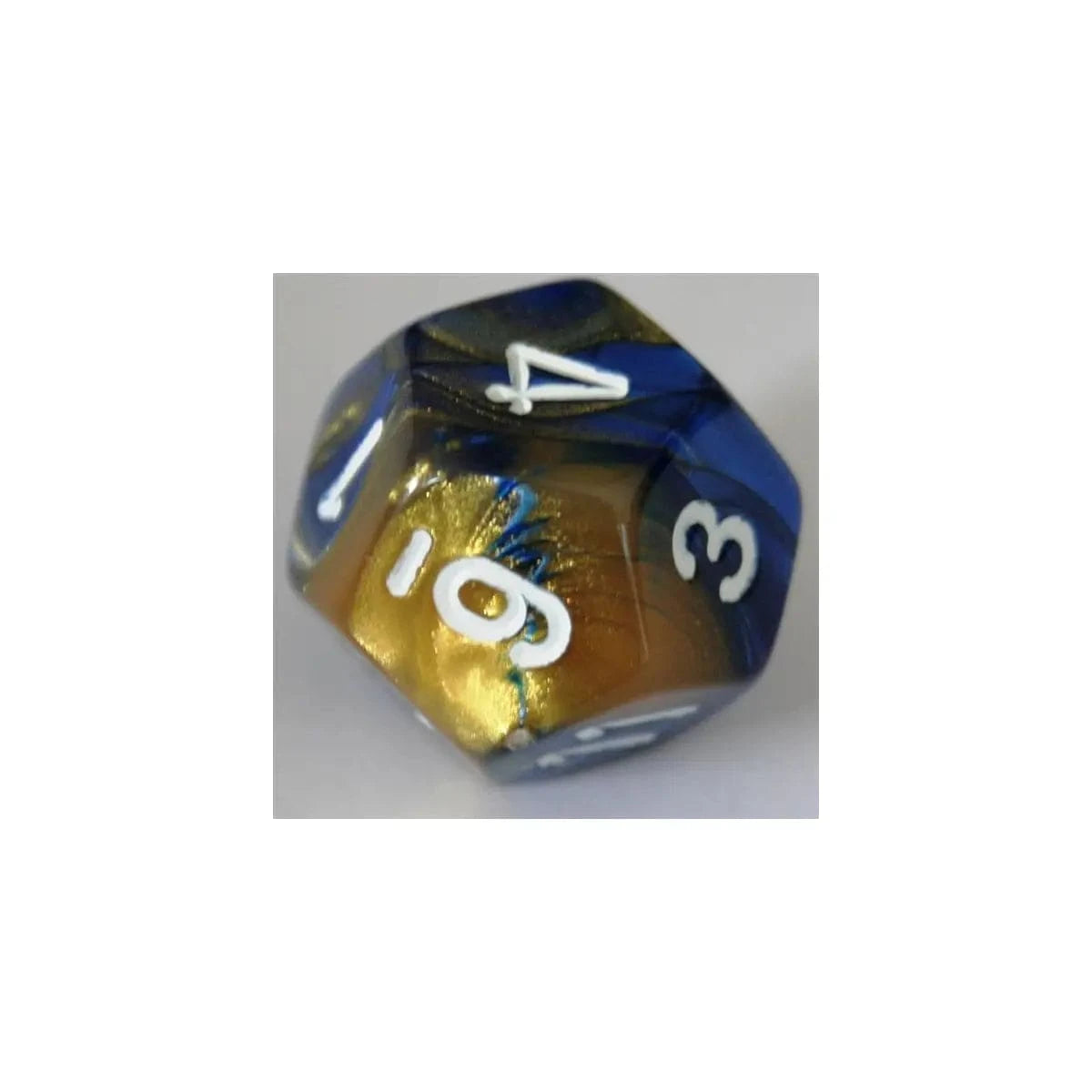 Chessex Chessex Gemini Blue-Gold W12