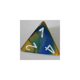 Chessex Gemini Blue-Gold W4