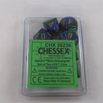 Chessex Chessex Gemini blue-green 10 x W10 Set