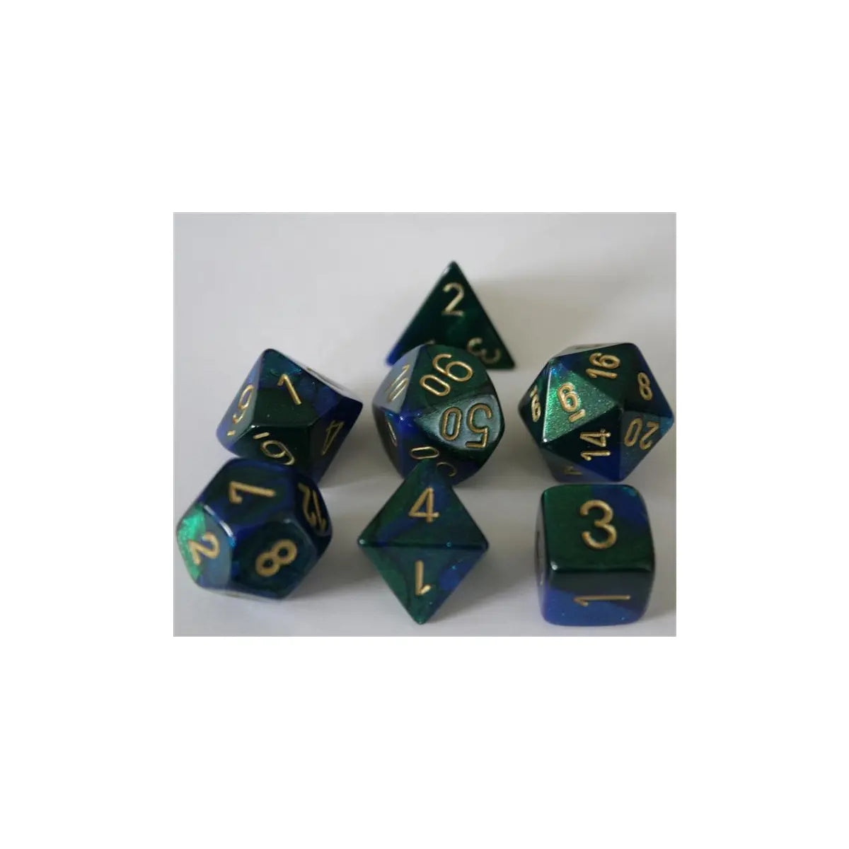 Chessex Gemini Blue-Green Set