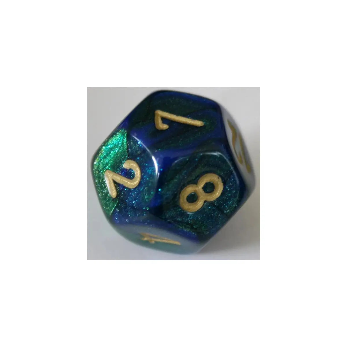 Chessex Gemini Blue-Green W12