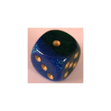 Chessex Chessex Gemini Blue-Green W6 12mm