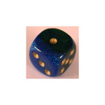Chessex Gemini Blue-Green W6 12mm