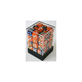 Chessex Gemini Blue-Orange W6 12mm Set