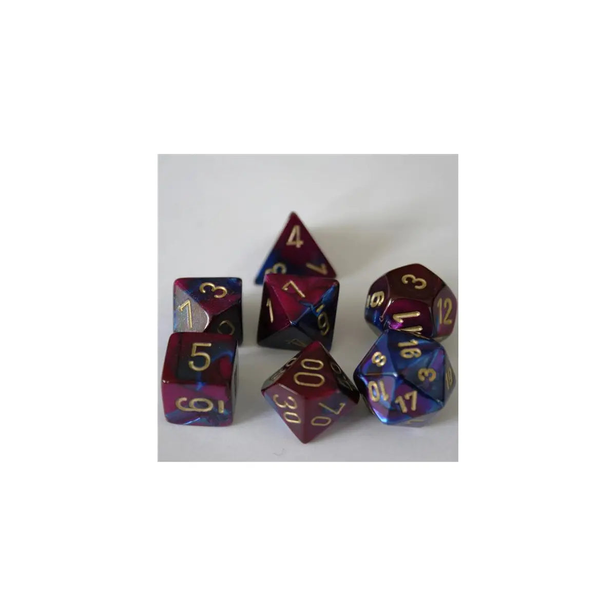 Chessex Gemini Blue-Purple Set