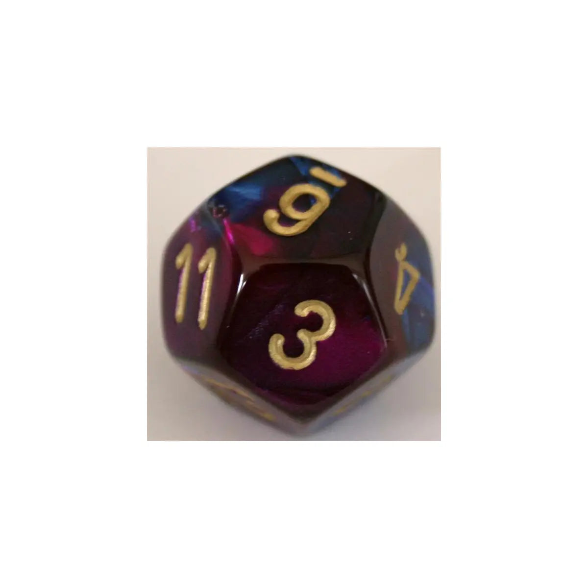 Chessex Gemini Blue-Purple W12