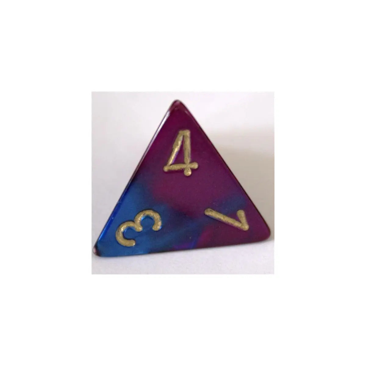 Chessex Gemini Blue-Purple W4