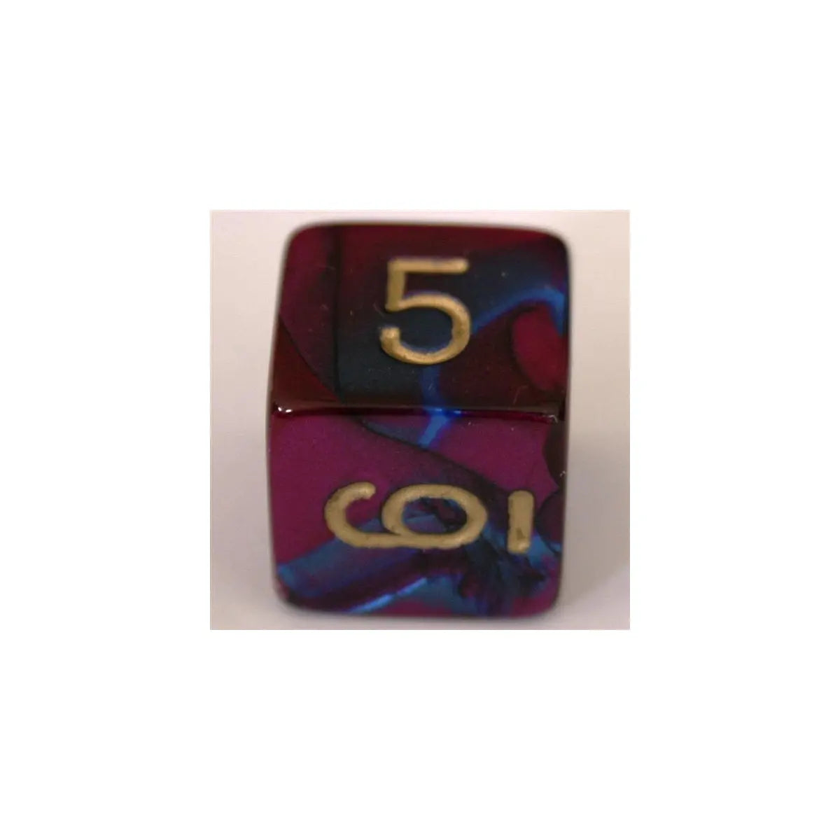 Chessex Gemini Blue-Purple W6