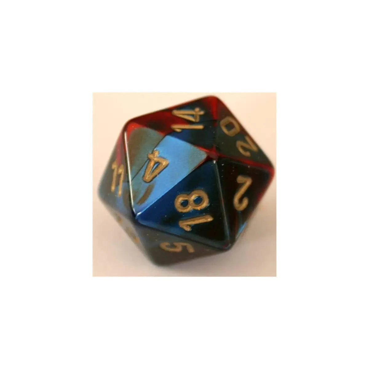 Chessex Chessex Gemini Blue-Red W20