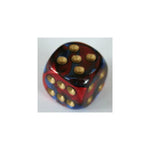 Chessex Chessex Gemini Blue-Red W6 12mm