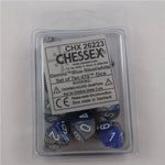 Chessex Chessex Gemini blue-steel 10 x W10 Set