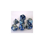 Chessex Gemini Blue-Steel Set