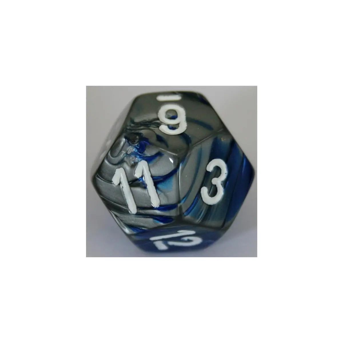 Chessex Gemini Blue-Steel W12