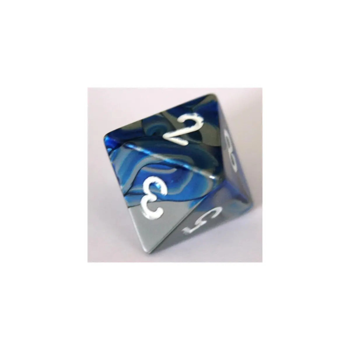 Chessex Gemini Blue-Steel W8