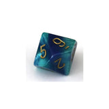 Chessex Chessex Gemini Blue-Teal W10