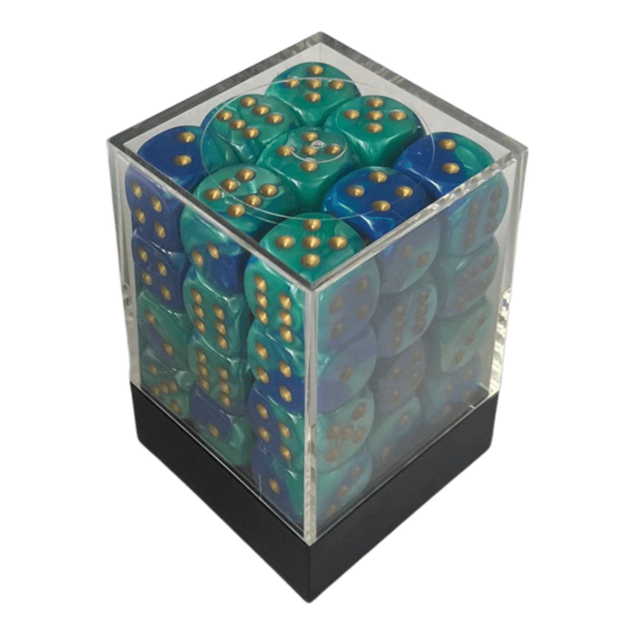 Chessex Chessex Gemini Blue-Teal W6 12mm Set