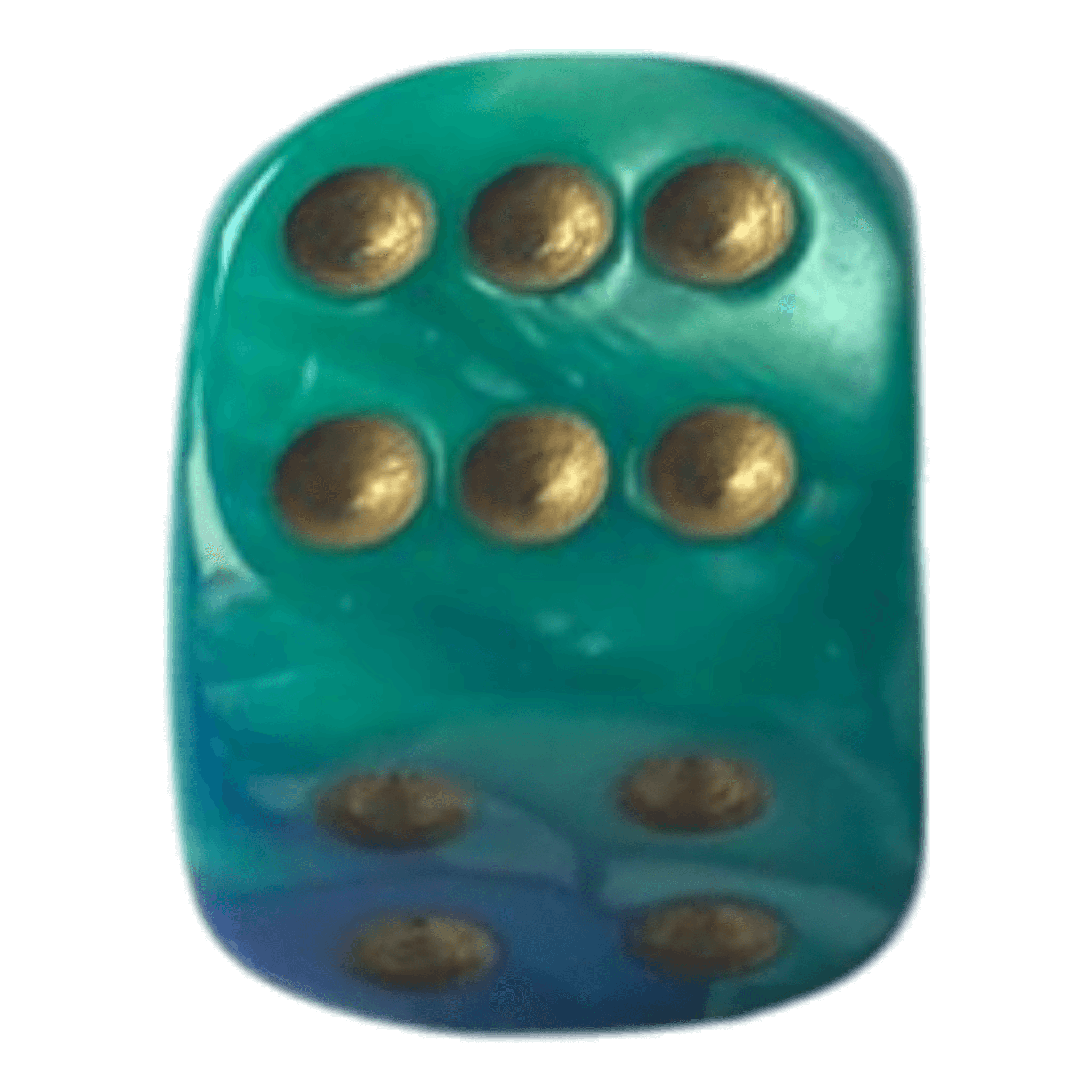 Chessex Chessex Gemini Blue-Teal W6 12mm