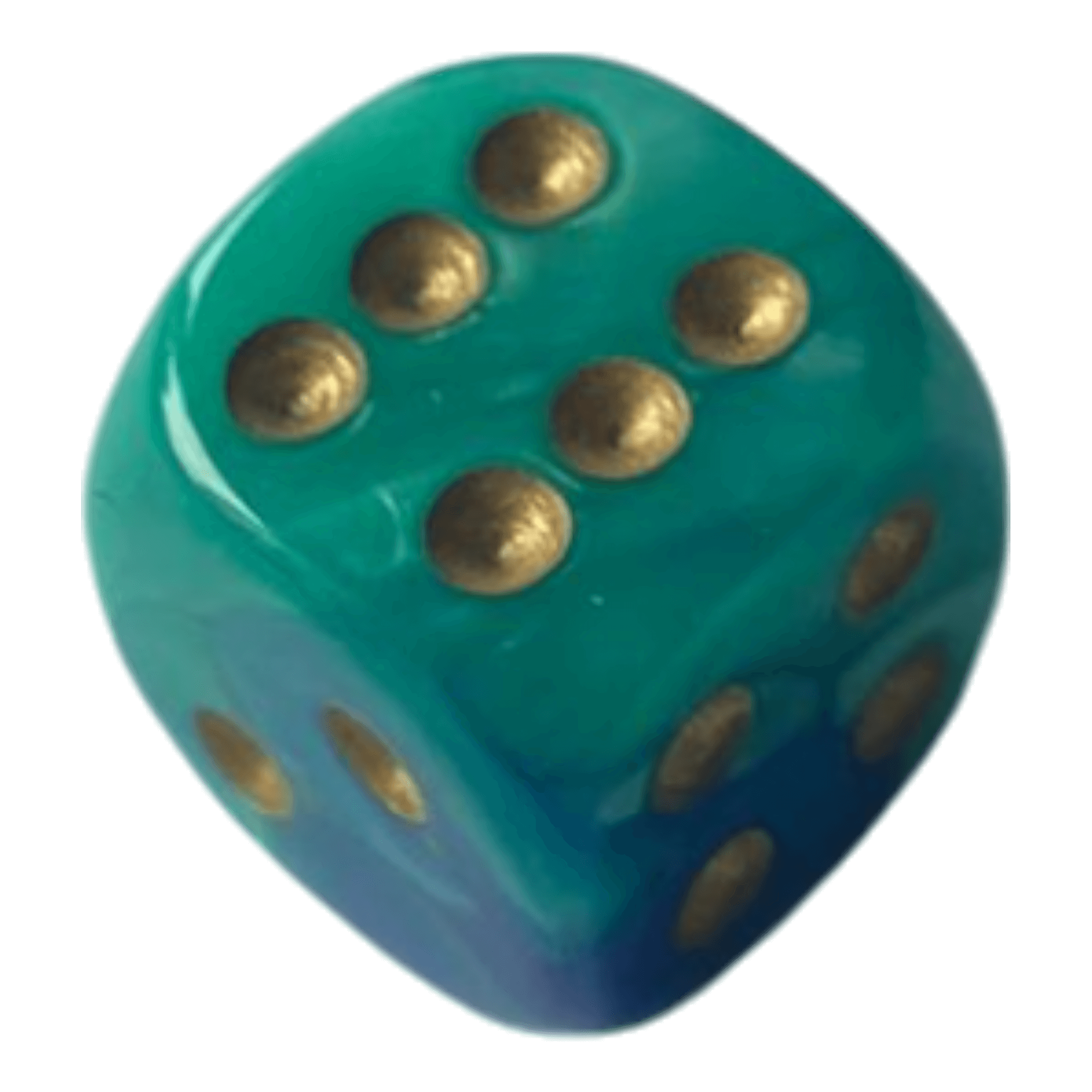 Chessex Chessex Gemini Blue-Teal W6 12mm