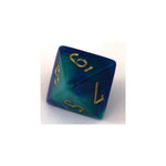 Chessex Gemini Blue-Teal W8