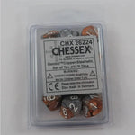 Chessex Chessex Gemini copper-steel 10 x W10 Set