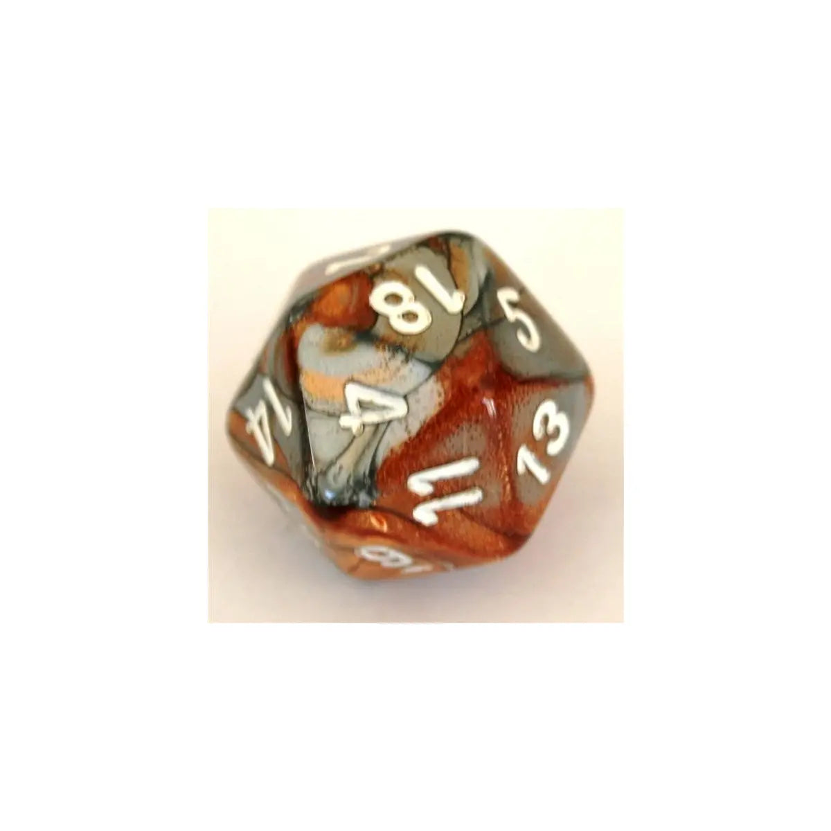Chessex Gemini Copper-Steel W20