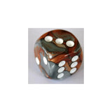 Chessex Chessex Gemini Copper-Steel W6 16mm