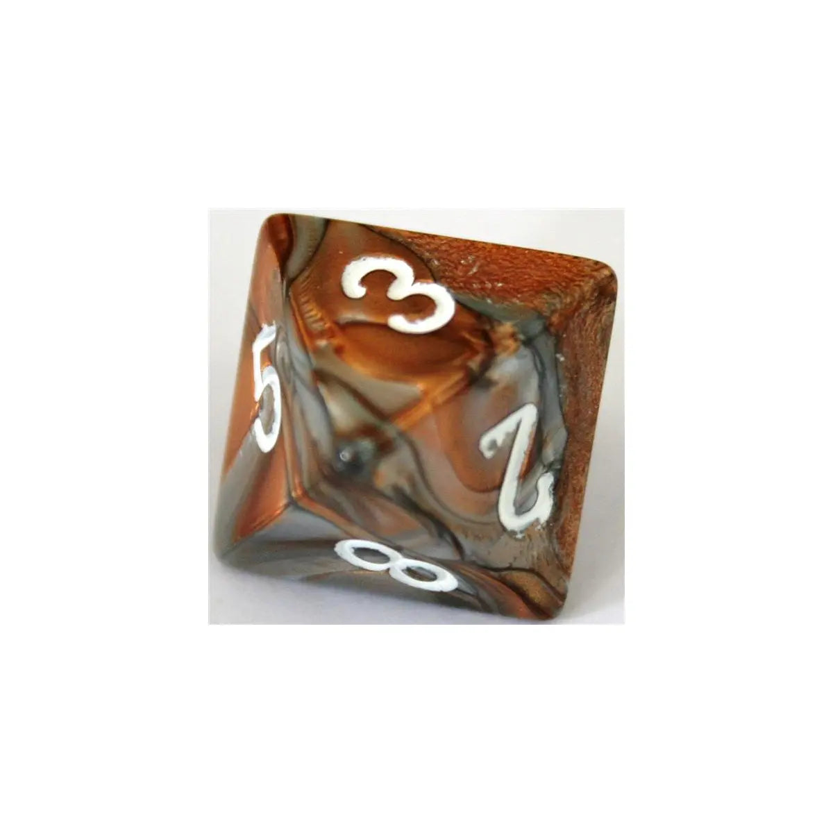 Chessex Gemini Copper-Steel W8