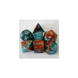 Chessex Chessex Gemini Copper-Teal Set