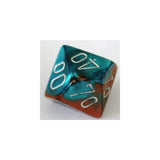 Chessex Chessex Gemini Copper-Teal W10-0