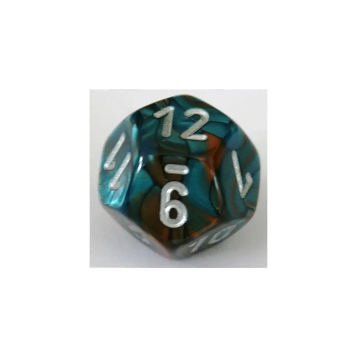 Chessex Chessex Gemini Copper-Teal W12