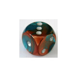 Chessex Chessex Gemini Copper-Teal W6 16mm