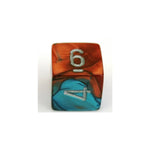 Chessex Gemini Copper-Teal W6