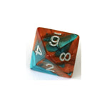 Chessex Gemini Copper-Teal W8