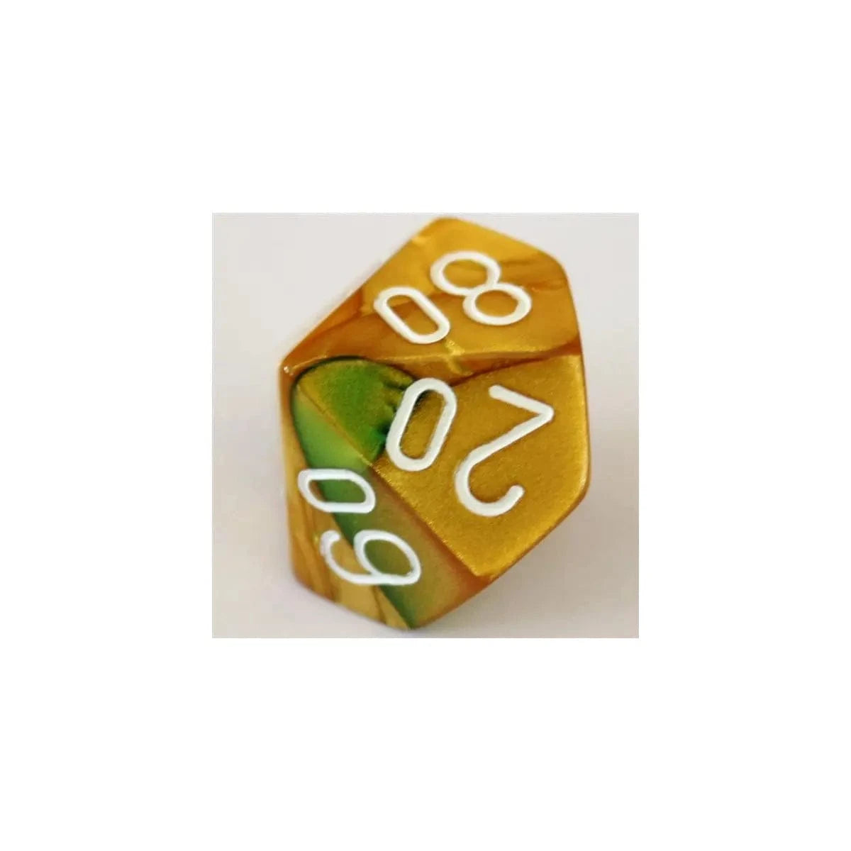 Chessex Chessex Gemini Gold-Green W10-0