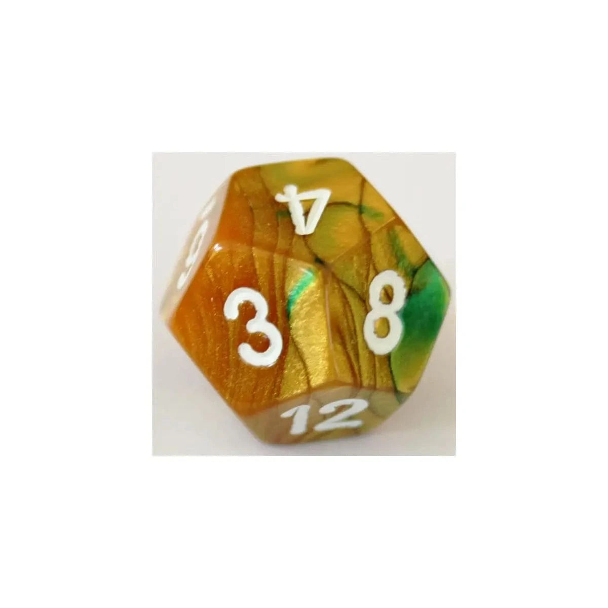 Chessex Chessex Gemini Gold-Green W12