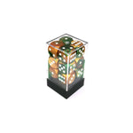 Chessex Gemini Gold-Green W6 16mm Set