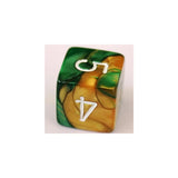Chessex Chessex Gemini Gold-Green W6