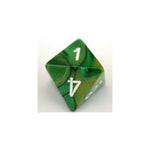 Chessex Gemini Gold-Green W8
